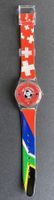 Original Fussball Sammel Swatch Uhr Wir Sind dabei 2010
